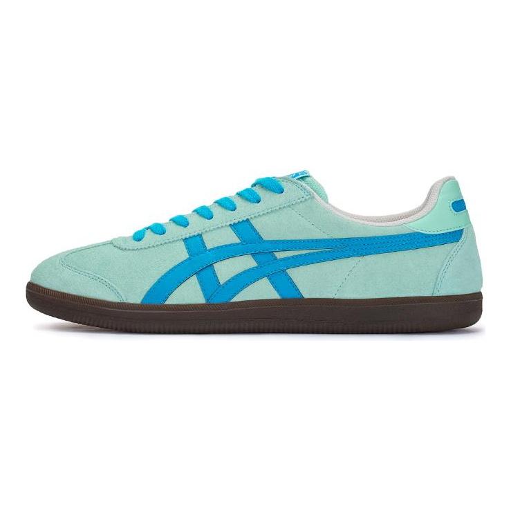 ONITSUKA TIGER Tokuten Скользкие Устойчивые к истиранию Низкие Скейтбордические кроссовки Унисекс Светло-голубые 1183C254-301
