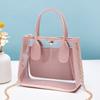 Интернет-знаменитость Jelly Transparent Bag модная маленькая крутая и элегантная универсальная цепочка популярная сумка