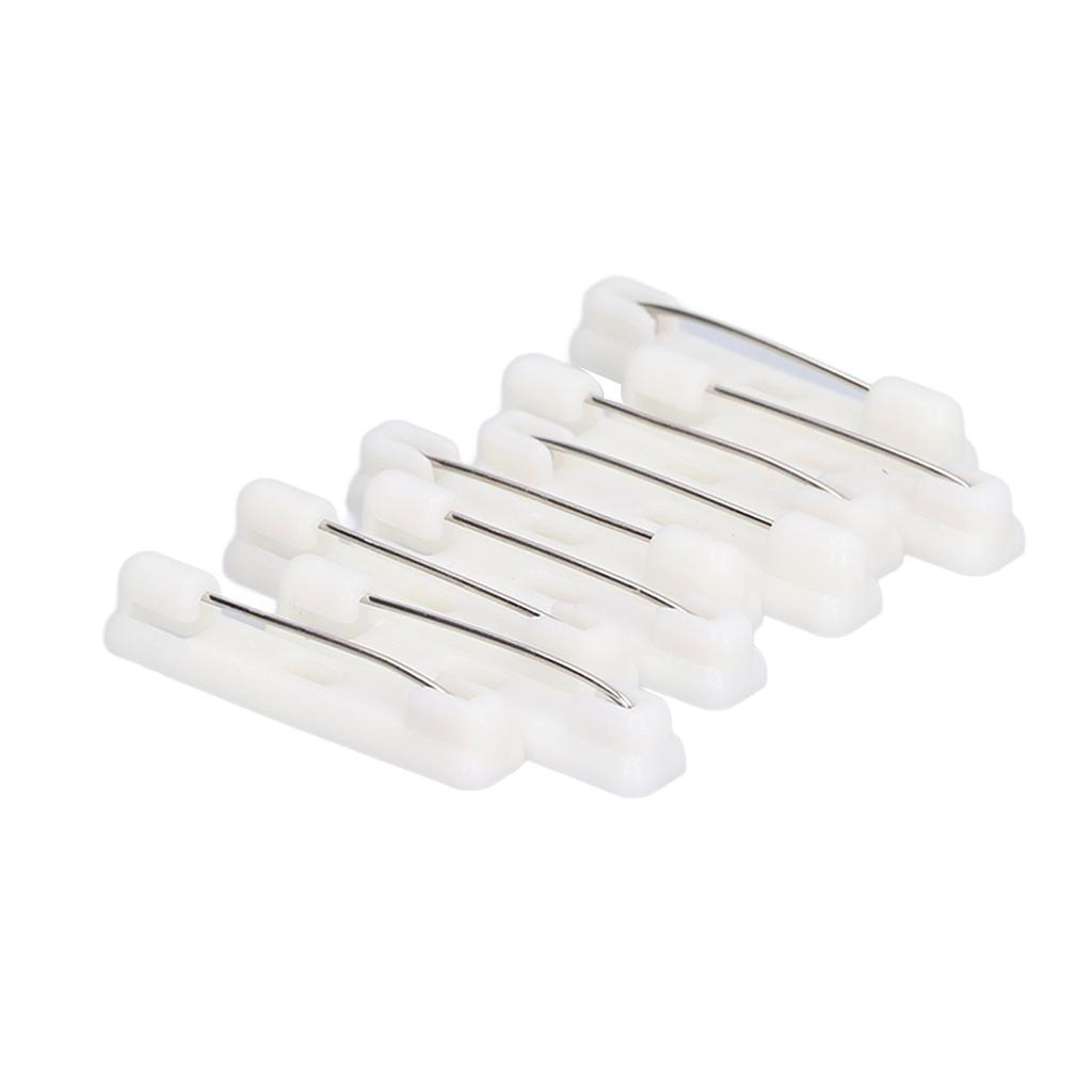 200 шт. именных пластиковых булавок, достаточное количество, простые в использовании, практичные защитные булавки для броши своими руками