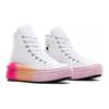 Converse Chuck Taylor All Star Move Platform High GS Bright Ombre Kids Sneakers White Stardust-Lilac A07372C