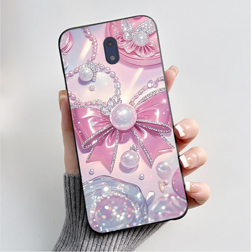 For Nokia 3 Case For Nokia 3.1 Phone Case Luxury Fashion Butterfly Flowers Soft Slim Black Silicone Back Cover for Nokia3 Casing