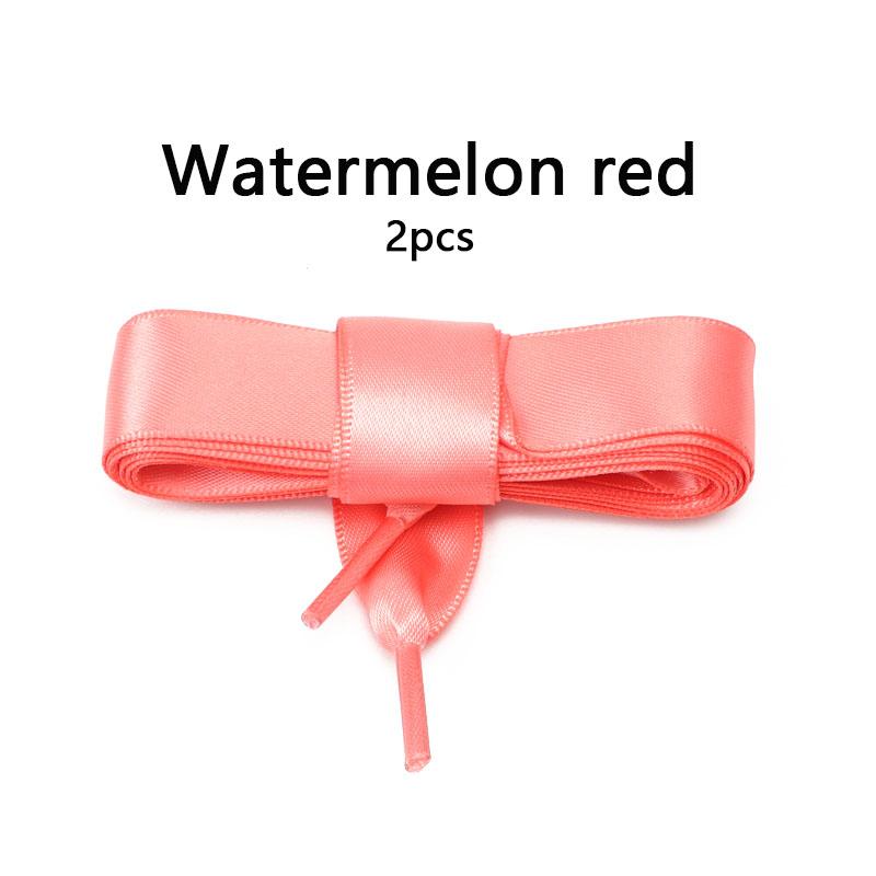 Радужная шелковая лента, красочные шнурки, конфетный градиент, атласные плоские шнурки для обуви, ботинки, женские кроссовки, шнурок шириной 2 см, шнурок