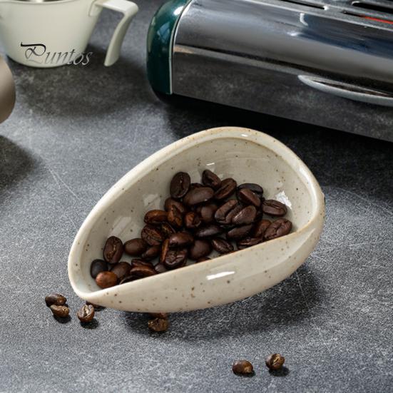 Чашка для дозирования кофе, инструменты бариста, утварь, портативная кофейная ложка для домашнего кафе, шведского стола, отеля, офиса, керамическая чаша для взвешивания кофейных зерен