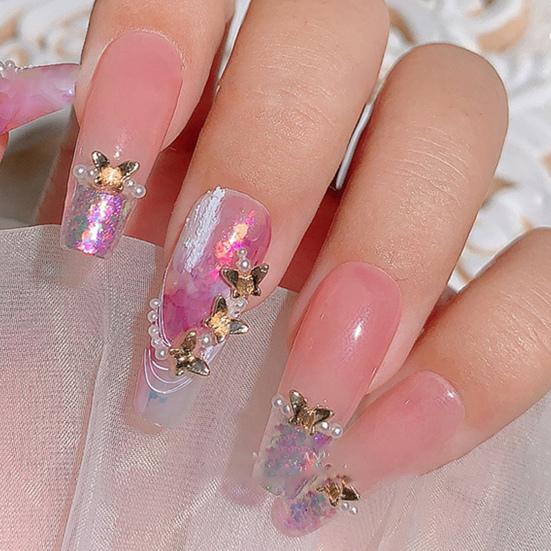 Превосходные украшения для маникюра, креативная форма, очаровательная, устойчивая к выцветанию