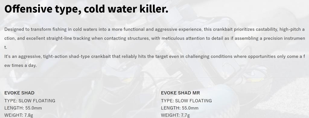 Deps Плавающая приманка Evoke Shad 55 мм 7,8 грамм 04 (9042)