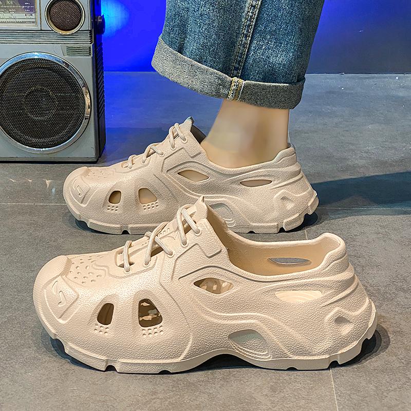 Модные новые мужские и женские отпускные нескользящие сандалии Удобные модные парные рабочие туфли Летние пляжные сандалии повседневная обувь для ходьбы