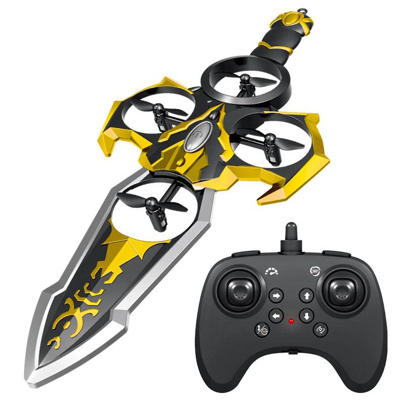 Retro Remote-Control Flying Sword Drone: Children's Toy Airplane Model
