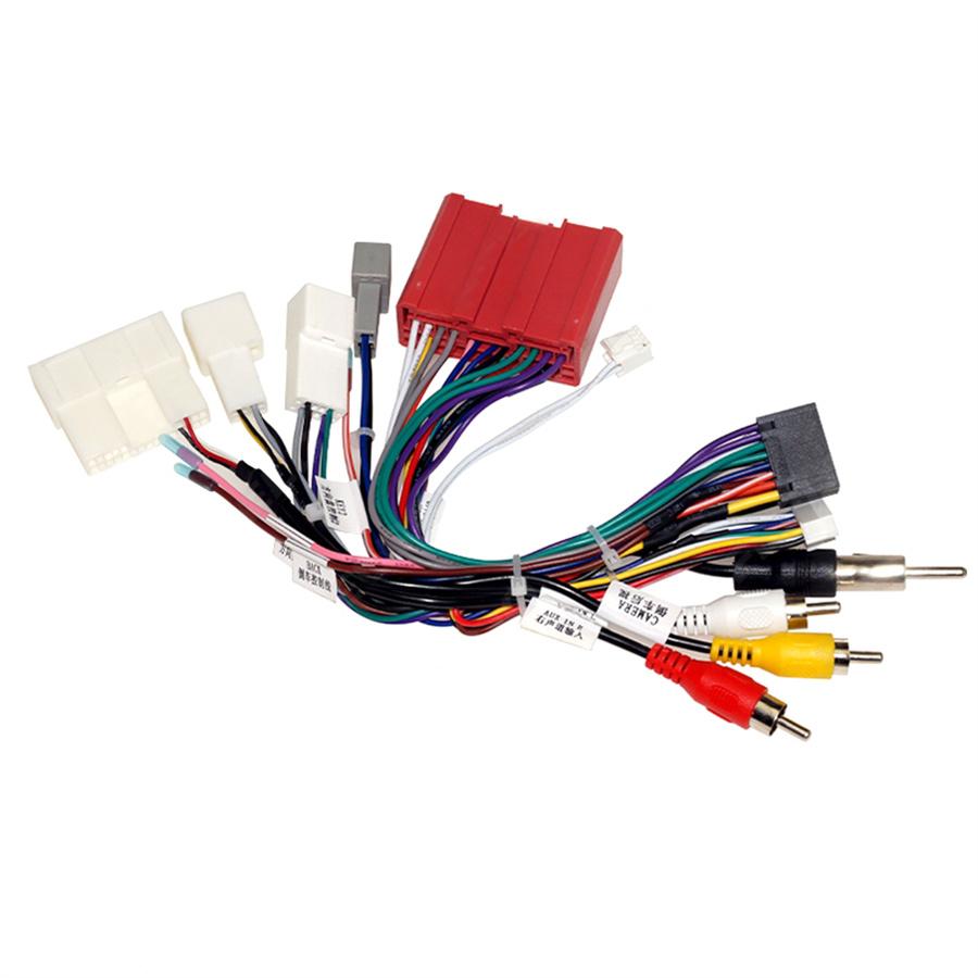 16-контактный аудиожгут с коробкой Canbus для стереопроводного адаптера Mazda 6 CX-5