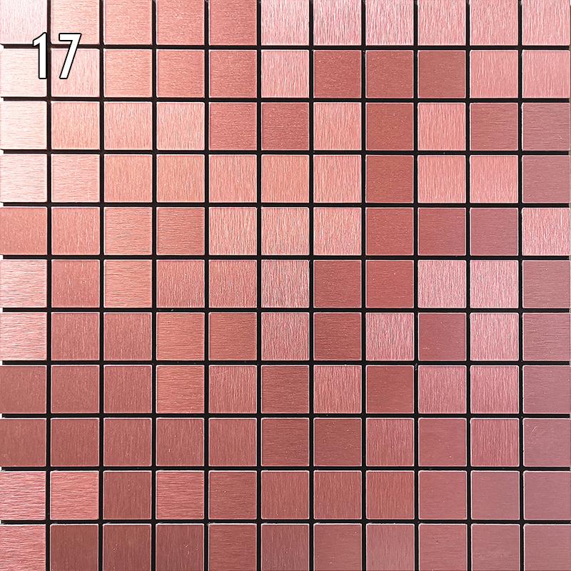 Наклейка на стену из металлической мозаики в европейском стиле, самоклеящаяся настенная плитка, фартук для гостиной, фон для телевизора, настенный декор, мозаичная палочка