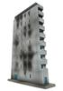 Tomytec GeoColle Combat Series DCM15 Assault City B Urban Hotel окрашенная пластиковая модель 315629 1/144