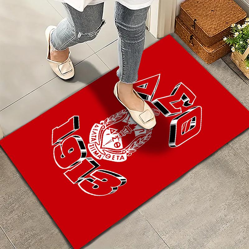 Delta Sigma Theta Carpet Rug For Living Room Bedroom Home Sofa Decoration Kids Play Nonslip Floor Mat