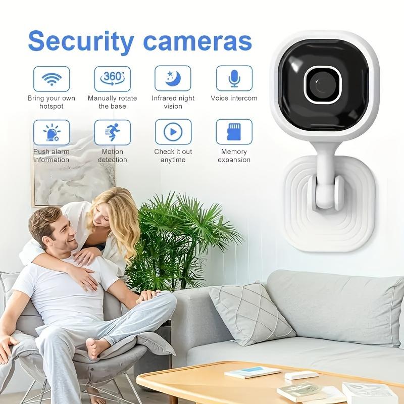 1080p HD Wi-Fi Камера Внутренняя Мини Домашняя Камера Наблюдения Ночное Видение Двусторонняя Аудио Детекция Человека 2.4G Камера Безопасности