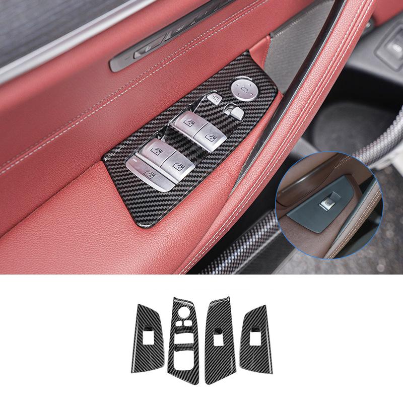 Для BMW 5 серии 6GT G32 G30 18-22 ABS центральная панель переключения передач, декоративная крышка, панель рычага переключения передач, накладка, салон автомобиля