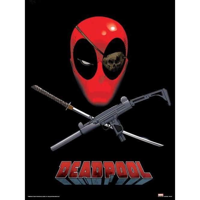 Deadpool Печать на глазной повязке