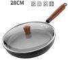 Frying Pan Wok Pan Non-Stick Pan 30/24/26/28cm with Cover Household Induction Gas Stove Universal Pot Cooking Steak Pancake Pan