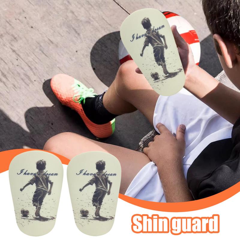 Youth Shin Guards Fashion Shin Pads Soccer Soft Padding Protective Gear Sports Equipment For Boys Girls Children Teenagers