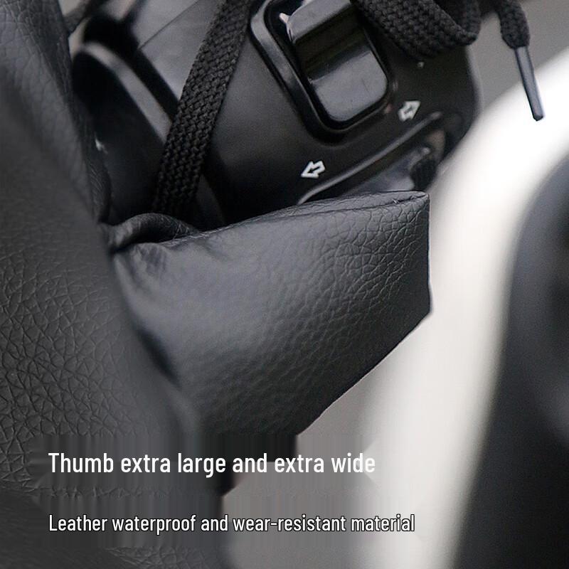 Зимние водонепроницаемые варежки на руль для электромобилей