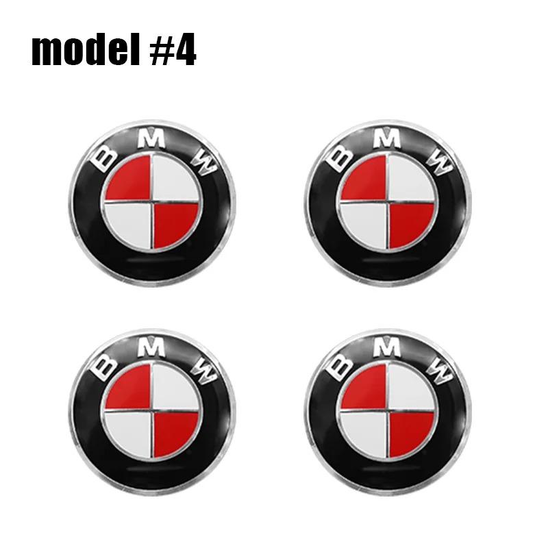 JKGN2 4pcs 56mm 60mm 65mm Car Wheel Center Hub Cap Sticker Badge For BMW M Performance E90 E92 F07 G30 G20 F34 F10 E71 F20 F40 E60 E70