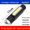 t6 core high bright 25w side light, strong magnet & hook