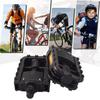 2Pcs Bike Pedals Folding Bicycle Pedals with Smooth Bearings High Strength Ultra-light Universal Simple Installation Bicycle Flat Pedals