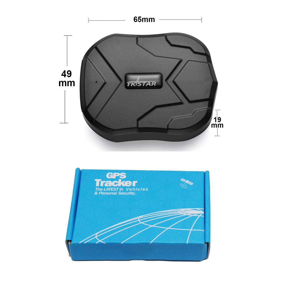 Car Tracker Mini GPS Tracker Car TK905Mini 1500mAh TKSTAR GPS Tracker Locator Magnet Free APP Vehicle GPS PK TK905 GF07