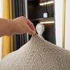 Эластичный жаккардовый чехол для дивана, эластичный чехол для кресла, флисовый чехол для дивана и стула для гостиной, 1/2/3/4 местный, моющийся 1 шт.