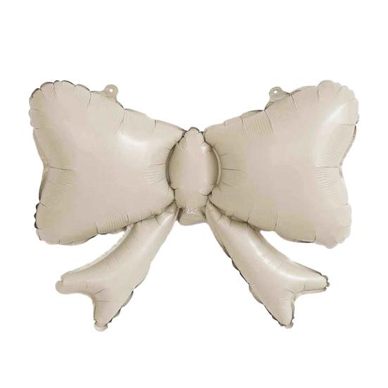 Bow Balloons Quick Inflate Balloon for Birthday Party Decorations Elegant Wedding Bridal Bachelorette Gender Reveal Photo Backdrop Foil Balloons