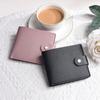 Multifunctional Mini Wallet PU Leather Coin Purse Portable Card Holder Clip  Women