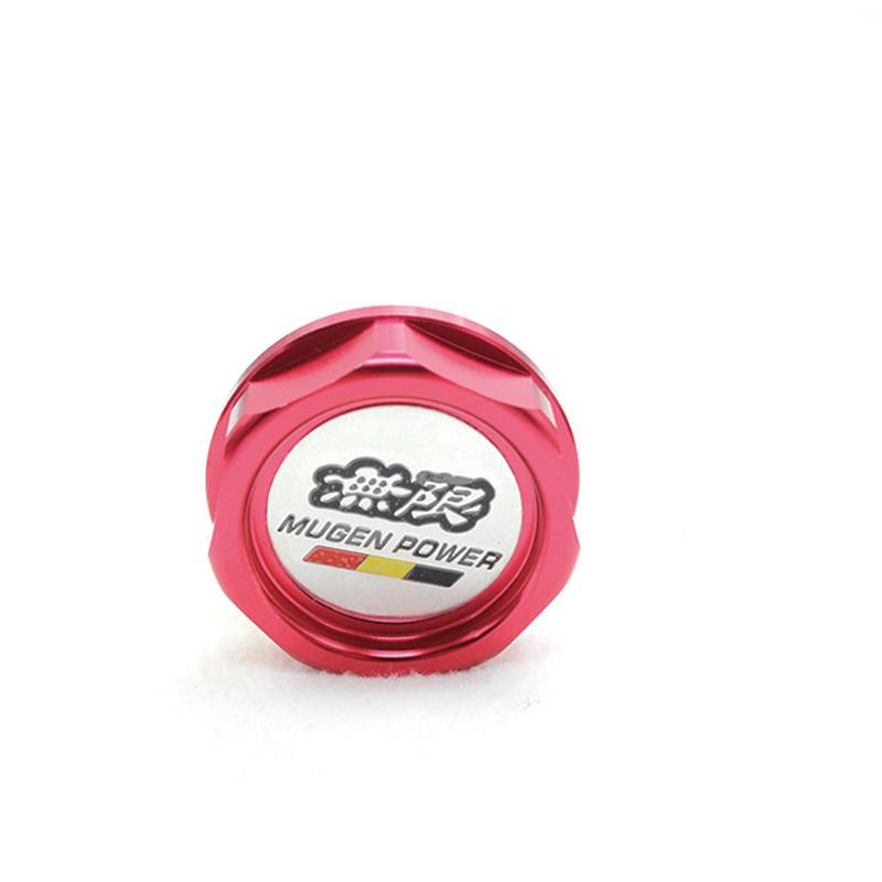 Mugen Power Performance Oil Cap Oil Fuel Filter Racing Engine Tank Cap Cover For HONDA B Series D Series