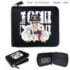 One Piece Anime Zip PU Wallet Luffy Print Short Coin Purse Card Holder