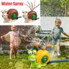 Мультяшная улитка Летняя водная игра Водяной распылитель Наружный водяной распылитель для мальчиков и девочек Сад Задний двор Газон Вечеринка у бассейна Распылитель