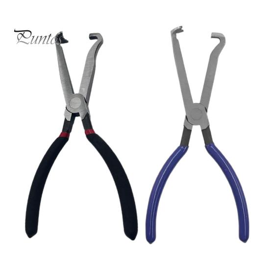Electrical Disconnect Pliers with Ergonomic Handle Curved Shape Fuel Line Pliers Automotive Electrical Plug-Connector Disconnect Repair Tools