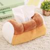 Simulation Bread Toast Plush Tissue Box Stuffed Cotton Funny Toothpaste Creative Home Decor Girl Birthday Gift