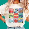 Disney Pixar’s Cars Tow Mater T-Shirt | Disney Cars Full Characters Shirt | Lightning McQueen Tow Mater Shirt | Aesthetic Gift R467
