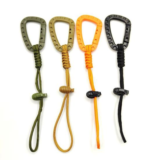 Ремешок-карабин, круглый шнур, сверхпрочный ремешок с защитной отрывной пряжкой, съемная пряжка, ремешок с защитой от потери