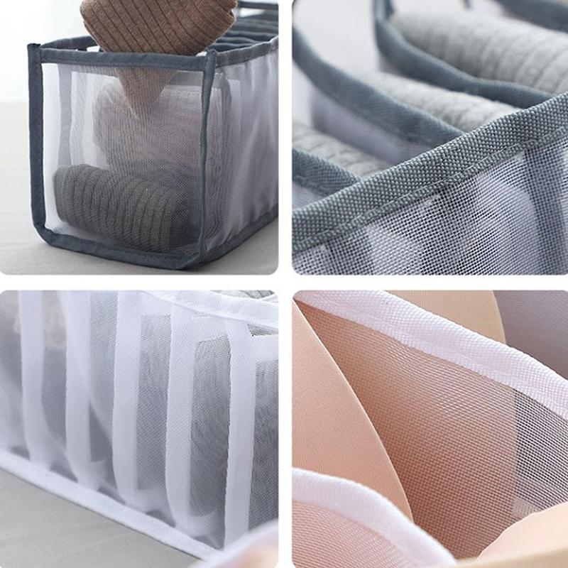 Closet Organizer For Underwear Socks Home Cabinet Divider Storage Box Organizer