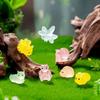 Нетоксичные 10/20 шт. Светящиеся в темноте фигурки насекомых, Светящиеся животные из смолы Для сказочного сада, домашнего декора, Подарок