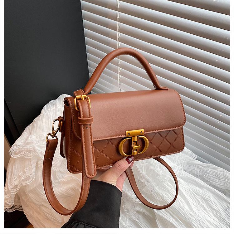 Трендовая минималистичная сумка кроссбоди в стиле ретро 2025 года: Вместительная, стильная сумка через плечо для поездок на работу и отдыха