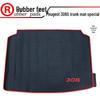 Peugeot 308S Custom Rubber Trunk Mat with Logo