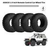 4PCS AX8020 1.9 Inch Remote Control Car Wheel Tire Replacement for 1 10 TRX TF2 Redcat Rc4wd  scx10 D90 Hpi Car