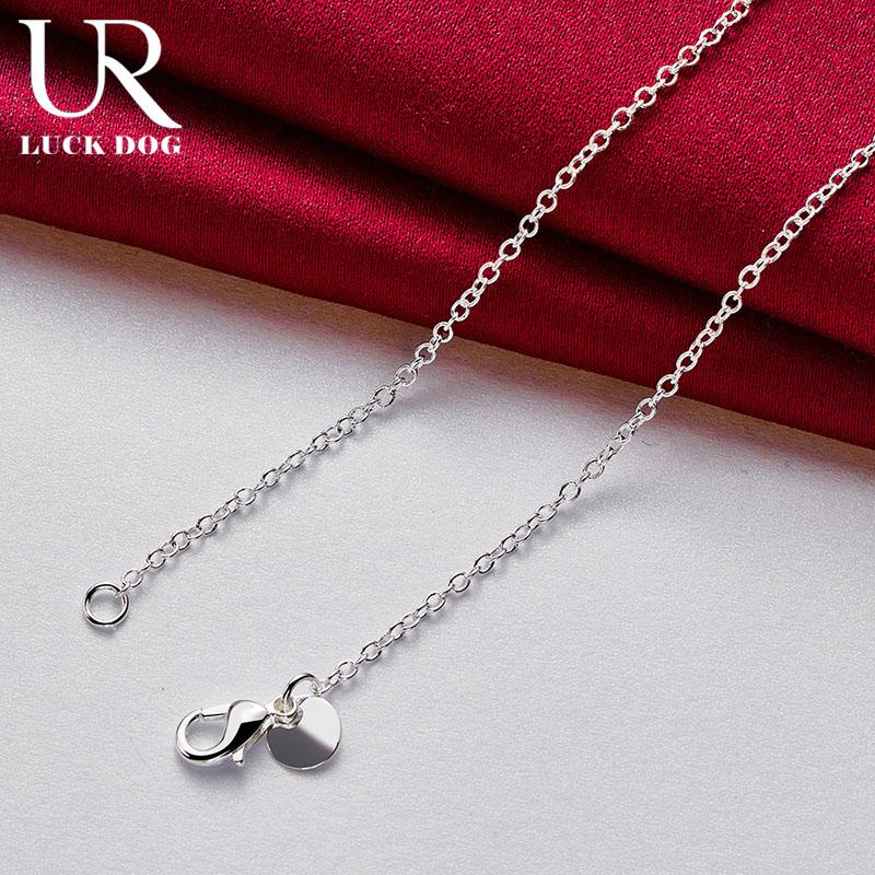 Ожерелье MoM из стерлингового серебра 925 пробы, восьмиугольное, модные свадебные украшения