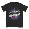Новинка Indochine Arena Tour 2025 Fan T-Shirts Men Crewneck Cotton T Shirts Pop Rock Short Sleeve Tee Shirt Unique Clothes