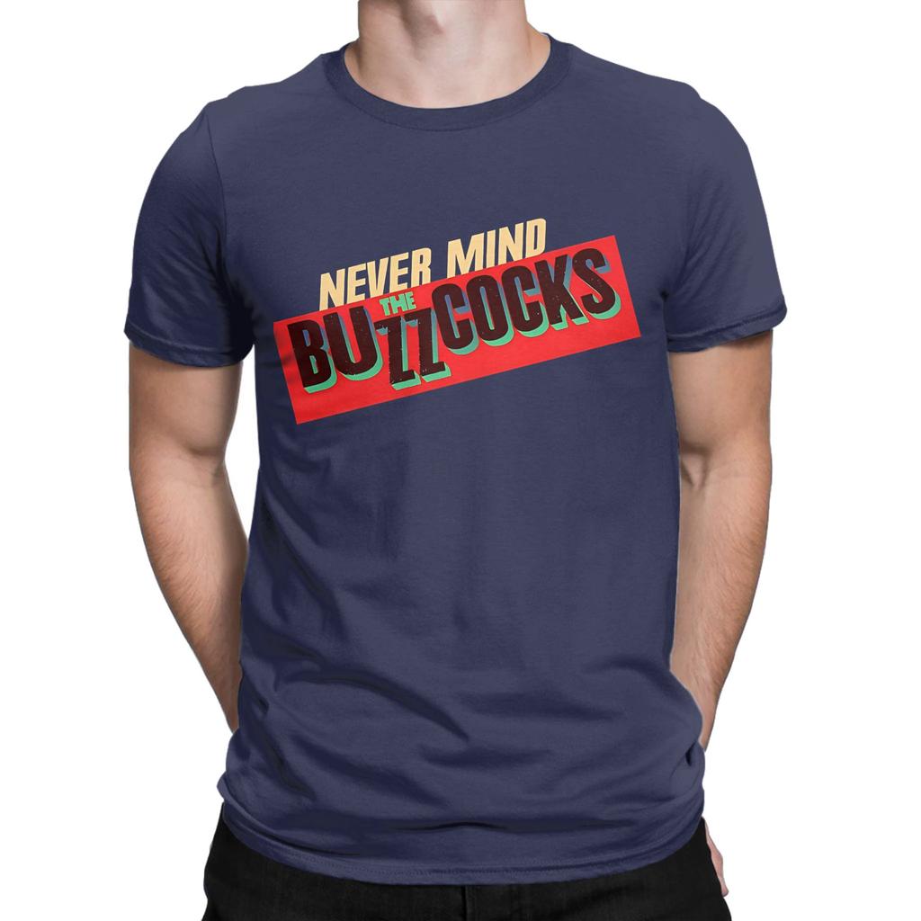 Classic Red Logo Funny Graphic 100 Cotton Tshirt Buzzcocks Tops Tees For Unisex