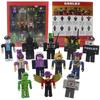 Фигурки Roblox 12 штук 2,5–3 дюйма, достойные коллекционирования, персонажи виртуальных игр, игрушки с аксессуарами, набор в кейсе, безопасный для детей