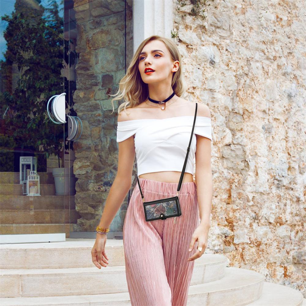 Для Oppo Reno10/Reno9/Reno7...Realme11/Realme9/C21/C15/C55...Oppo A94/A74... Кошелек с несколькими картами и узором в виде листьев, чехол для телефона с защитой от кражи и кистью