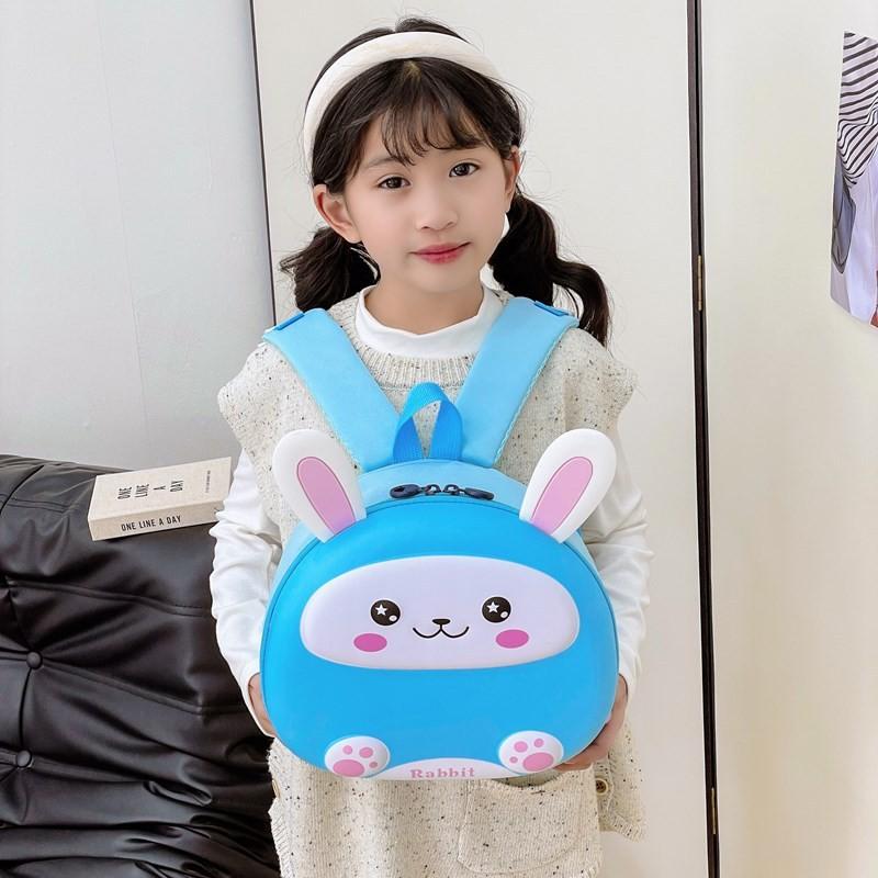 Delightful Colorful Cartoon Backpack For Kids Soft Comfortable Design