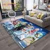 SAO Novel Cartoon Sword Art Online Carpet Rug for Home Living Room Bedroom Sofa Doormat Decor,kids Area Rug Non-slip Floor Mat