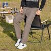 ROMON Men's Casual Antimicrobial Thickened Straight-Leg Pants