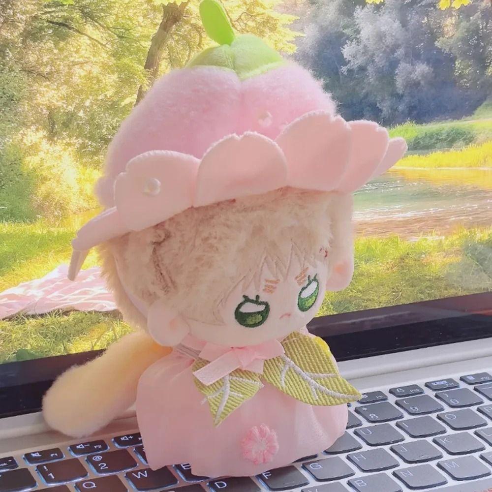 Pink Set Cotton Doll's Clothes Set Cartoon 10/20cm Doll Clothes Kids Gift