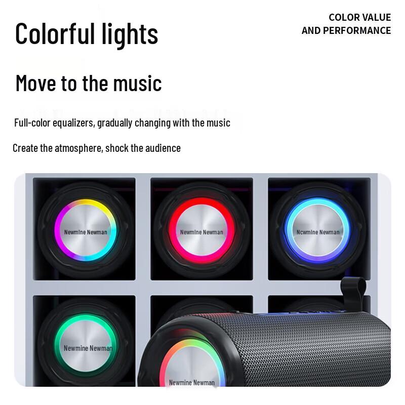 Newmine BT76 Portable Bluetooth Speaker